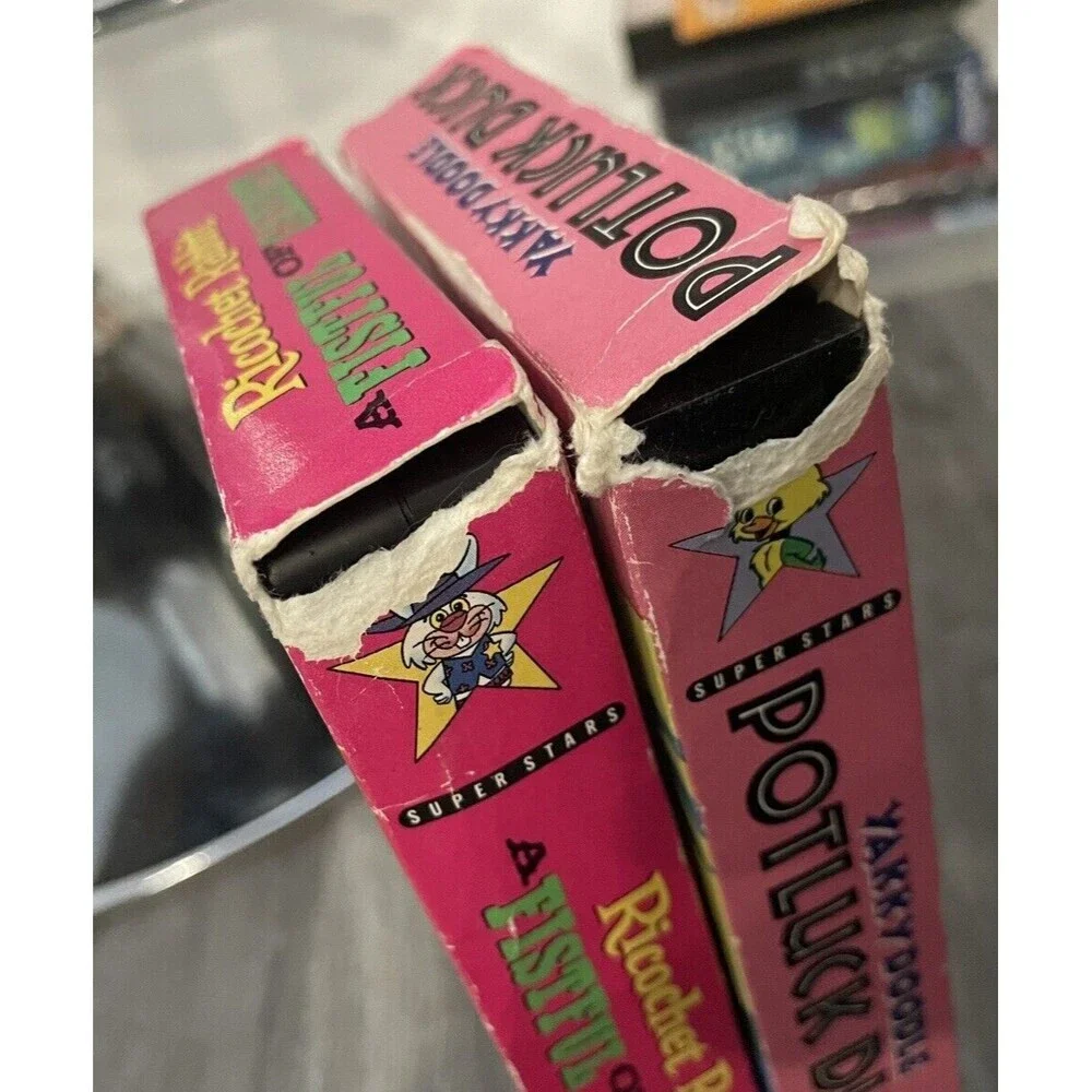 Yakky Doodle Duck Ricochet Rabbit A Fistful of Carrots Hanna Barbera Cartoon VHS - Picture 9 of 9